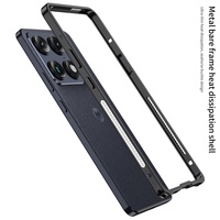 Étui de protection en métal de luxe pour Motorola Edge 70 / X70 Air, cadre en aluminium, coque de protection
