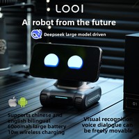 Robot chien IA interactif pour garçons de 10 ans - Cadeau d'anniversaire - Noir, contrôle vocal et par application, musique interactive, 8 Go de stockage - Nouveauté 2025
