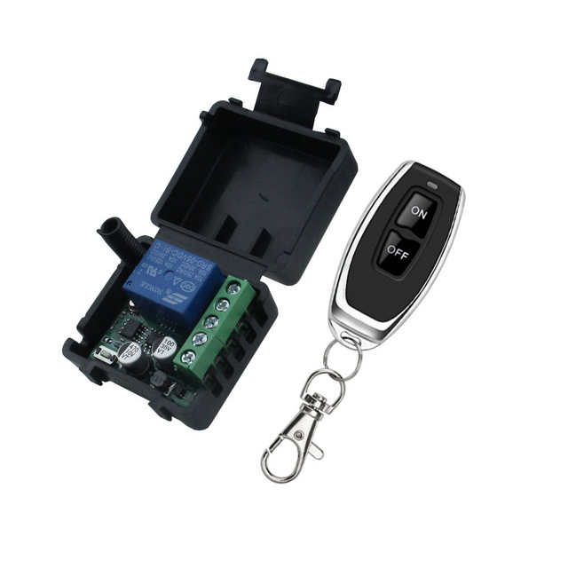 433Mhz DC 12V 5V-60V 1CH Universal Wireless Remote Control Switch Relay Receiver Module RF Transmitter 433Mhz Remote Control