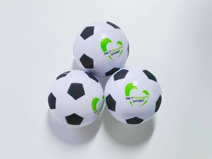 Ballon anti-stress personnalisé avec logo, 63 mm, en mousse PU souple, football, jouet anti-anxiété, cadeaux d'affaires, jouets de bureau pour entreprises - Product Image 6