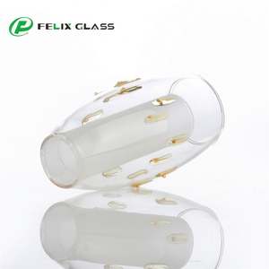 Pantalla de Lámpara de Doble Pared de Vidrio Borosilicato Ecológico de Alta Resistencia, Globo Tradicional Resistente al Calor para Interiores - Product Image 1