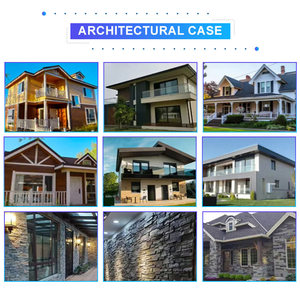 Xây dựng bên ngoài bức tường bên ngoài bảng điều khiển bên ngoài bức tường tấm ốp tìm kiếm gỗ hiệu ứng Cấu trúc bên ngoài bức tường cách nhiệt kim loại siding - Product Image 6