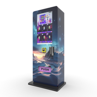Distributeur automatique avec lecteur de carte Support carte de crédit et code QR pour le marché américain