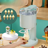 Machine à crème glacée domestique entièrement automatique, petite, pour la maison, mini-machine à crème glacée aux fruits