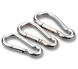 DIN5299 Mosquetão <span class=keywords><strong>Snap</strong></span> Ganchos 304/316 Mola de Aço Inoxidável Carregada Escalada Hardware (Outdoor/Industrial) Fábrica direta - Product Image 1