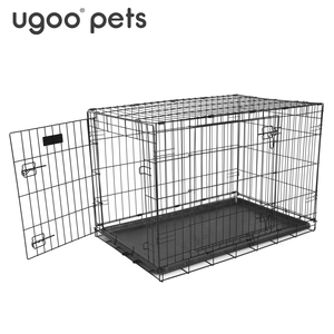 Yeni tasarım en çok satan çin üretimi kaliteli köpek kafesi katlanır köpekler için ağır kafesleri - Product Image 3