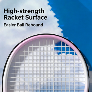 Advanced Titanium Alloy Tennis Racquet With Aerodynamic Frame And Stable <b>Control</b> System For Club Level Members Tournament Match - Product Image 4