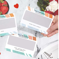 Cartes à Gratter Personnalisées pour Programme de Fidélité, Tickets Cadeaux, Lot de Jeu, Cartes à Gratter et Gagner