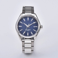 41mm Hommes Automatique NH35 Montre Calendrier Date Sans logo Logo Personnalisé Verre Saphir Mécanique OEM Montre Homme