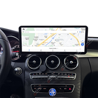 Pantalla Ultrafina de 14.6 Pulgadas con CarPlay, GPS, Android Auto y DSP para Mercedes Benz Clase C W205 GLC X253 C180-C350 2016-2022
