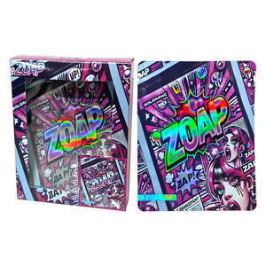 Sacs Mylar Premium 3,5g en stock, anti-odeur, refermables, holographiques, découpés sur mesure, emballage Ziplock, sacs Mylar personnalisés avec boîte - Product Image 2