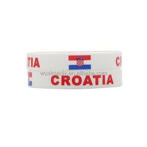 Bồ Đào Nha cờ Silicone cao su dây đeo cổ tay vòng đeo tay không thấm nước chất lượng cao cá nhân ban nhạc cổ tay - Product Image 4