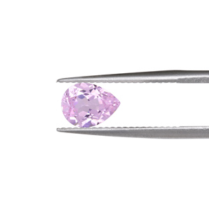 Cadermay Pierre précieuse colorée YAG (Yttrium Aluminium Garnet) de laboratoire, taille poire lavande, pour bijoux et bagues - Product Image 1