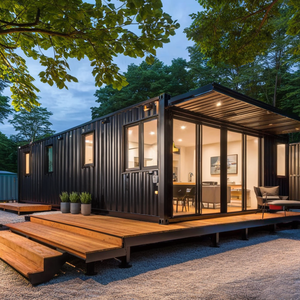 Giá thấp 30ft 40ft trang bị nhà chứ<span class=keywords><strong>a</strong></span> 2 3 phòng ngủ sang trọng nhà 20ft prefab vận chuyển Ngôi nhà nhỏ sẵn sàng để sống trong - Product Image 1