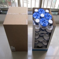 Distributeur automatique de magasins à chlore, accessoires de piscine, distributeur flottant bleu de 5 pouces, tablette réglable pour l'intérieur et l'extérieur