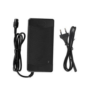 54.6V2A large aviation head charger European, American and British GX16 connector <b>3</b>-<b>pin</b> <b>plug</b> power <b>adapter</b> - Product Image 1