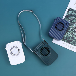 <b>Portable</b> Neck <b>Fan</b> With Digital Display Usb Rechargeable Bladeless For Student Office Travel Use - Product Image 2