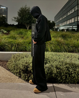 Fabricants de vêtements avec logo personnalisé, ensemble de survêtement lourd de haute qualité, pantalon de jogging pour hommes