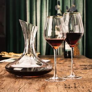 Gobelet à vin rouge classique vintage personnalisé de luxe pour ensemble de verres, événements de banquet de mariage, cristal sans plomb, écologique - Product Image 3