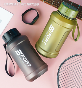 Botella de Agua Deportiva de Plástico de Lujo de 500ml 2026 al por Mayor con Logotipo Personalizado, Portátil para Gimnasio y Camping, Segura para Alimentos, con Asa y Cuerda Pequeña - Product Image 6