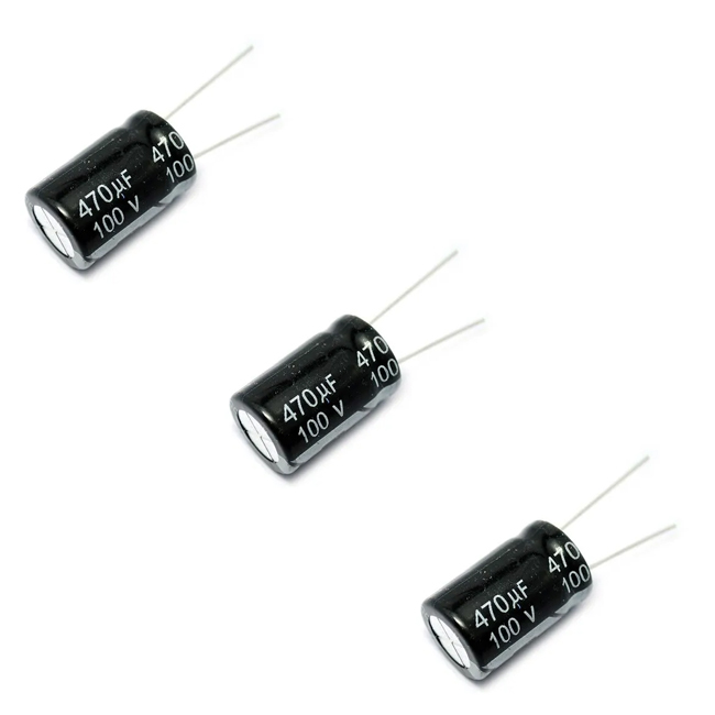 1x Capacitor Eletrolítico 120uf/450v Snap-in 105º 25x25mm | MercadoLivre