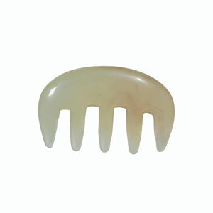 Peine Gua Sha de Resina con Cinco Dientes Redondos para Promover el Crecimiento del Cabello y Aliviar Dolores de Cabeza - Product Image 4