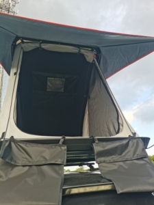 Tente de toit 4x4 tout-terrain pour voiture, style trigone, en aluminium et tissu Oxford, imperméable quatre saisons, pour 2 à 4 personnes - Offre Spéciale - Product Image 6