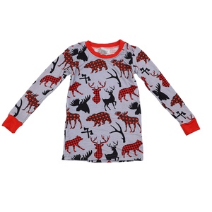 Qingli OEM No Tariff Surprise Mystery Box Ensemble de pyjamas pour garçons Noël Prêt à expédier Pyjamas en bambou pour filles - Product Image 2