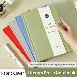 Carnet de notes A5 en lin souple, couverture rigide en tissu, pour filles, cadeau, nouvelle collection 2027 - Product Image 4