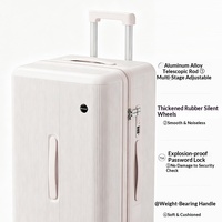 Nouvelle valise de voyage unisexe haut de gamme en néoprène PC Doudou Box Max grande capacité 24 pouces avec roulettes et absorption des chocs