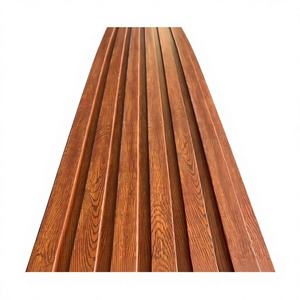 Panneaux de revêtement en bois de bambou, grilles décoratives pour murs extérieurs et intérieurs, écrans muraux pour <span class=keywords><strong>façade</strong></span> moderne, séparateurs de pièce design - Product Image 3