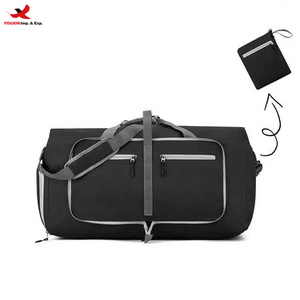 Folding Handbag Travel Bag Large Capacity Fitness Sports Bag Zipper Lightweight Waterproof <b>Luggage</b> Bags RTS Bulk Mixed Order - Product Image 1
