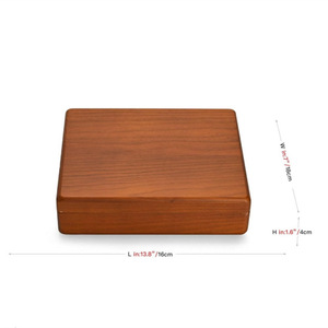 Wooden Jewelry <b>Box</b> Solid Wood Rectangle Ring Earring Storage <b>Box</b> <b>Large</b> Capacity Ornament <b>Box</b> For Wedding <b>Gift</b> - Product Image 5