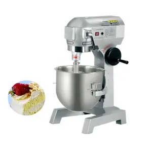 Máquina mezcladora de pasteles y comida, soporte de tenedor de 20 litros, equipo eléctrico de cocina para hornear, mezcladores de alimentos planetarios de masa
