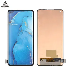 จอ LCD AMOLED ของแท้สำหรับ OPPO Reno 3 Pro 5g/Reno4pro 5g/1 + 8/ค้นหาหน้าจอสัมผัส LCD CPH2009 NEO X2