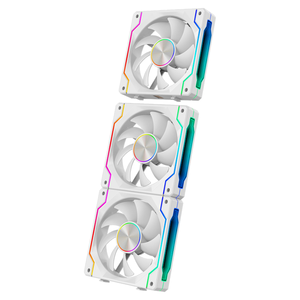 Lovingcool Nuevo diseño 120mm RGB Fan Juego de computadora PC Case Fan 120 Infinity Mirror Module Daisy-Chain ARGB Fan 120mm - Product Image 3