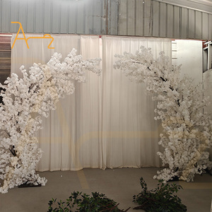 Arcos de Sakura Simulados para Decoración de Bodas Occidentales, Puerta Redonda de Flores, Decoración para Iglesia o Jardín, Flores Artificiales - Product Image 2