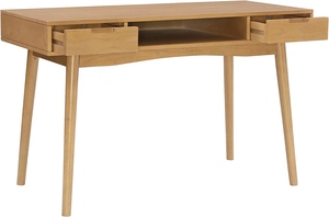 Juego de mesa y silla de madera maciza de <span class=keywords><strong>color</strong></span> nogal natural de alta gama, diseño moderno de proveedor chino para uso doméstico - Product Image 5