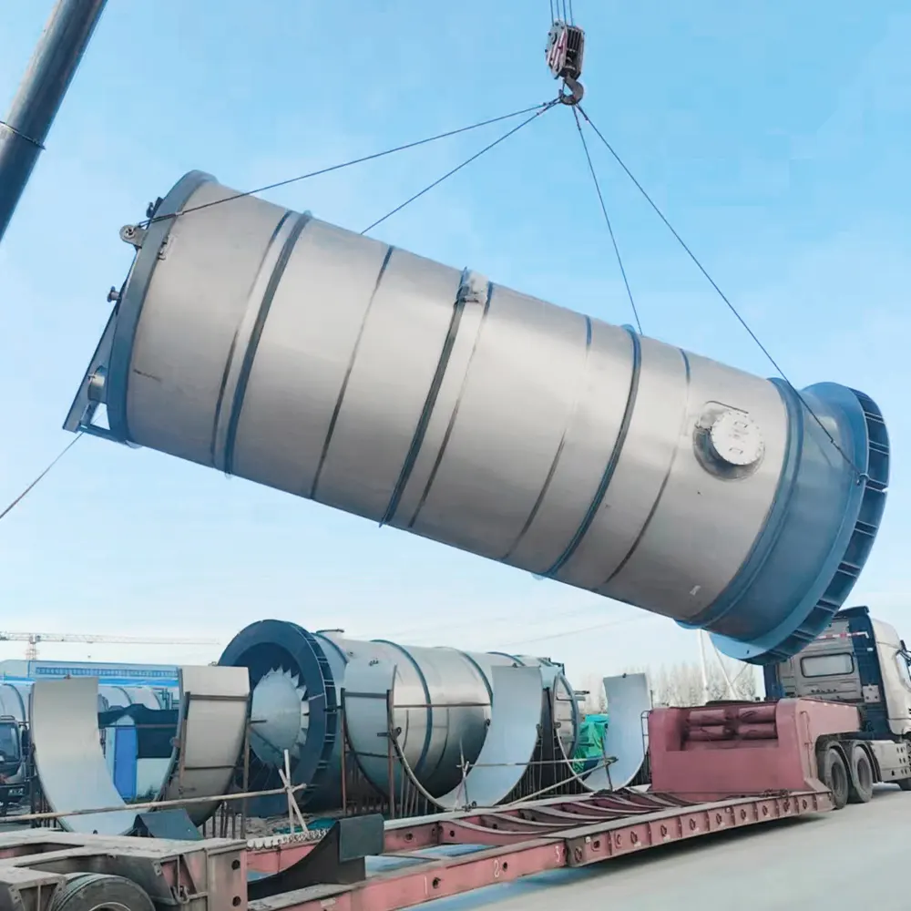 Tanque de armazenamento de gás de aço inoxidável para planta de GLP, tanque de armazenamento de vaso de pressão de petróleo liquefeito