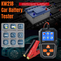 Alternator Tester Professional Automotive Battery Diagnostic Tool KONNWEI KW218 12V Tester for Lead Acid AGM GEL EFB Lithium