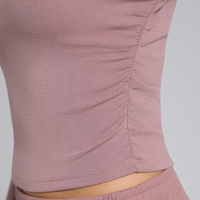 Ensemble de survêtement d'hiver pour femme, 2 pièces, avec logo personnalisé, haut court à manches longues coupe ajustée et pantalon de jogging ample, vente en gros usine