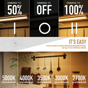 Nhà Máy Giá 5W 6W 9W 11W 13W 16W undercabinet hình chữ nhật dẫn ánh sáng cho nhà bếp dưới tủ và không gian làm việc tăng cường - Product Image 3