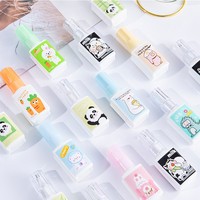 Applicateur de liquide correcteur 2-en-1 style gomme pour enfants d'école primaire, grande capacité, séchage rapide, bleu clair