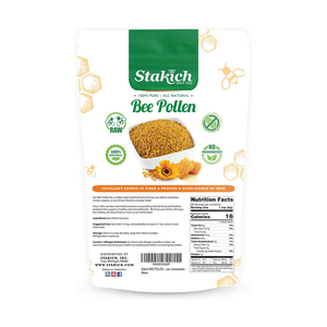 <span class=keywords><strong>Pollen</strong></span> d'abeille brut USDA, <span class=keywords><strong>pollen</strong></span> d'abeille pur de 10 oz 100% récolté à partir de fleurs, séché naturellement pour la fraîcheur - Product Image 3