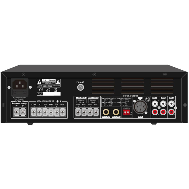60W Power Mixer pa Amplifier Professional Amplifiers and Speakers Power Mixer