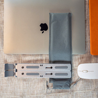 Charmount vente en gros, bureau d'ordinateur Portable pliable en aluminium, support réglable pour ordinateur Portable