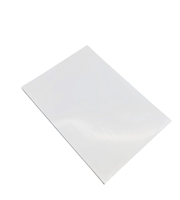 Haute qualité brillant enduit 100um papier auto-adhésif A4 jet d'encre PP 50 pièces matériel adhésif imprimable étiquette taille pour imprimante