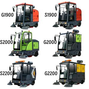 Nueva barredora y secadora de carreteras autopropulsada a batería, eficiente, con cepillos dobles - Product Image 5