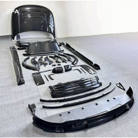Kit carrosserie en fibre de carbone sèche style BFA pour le nouveau Range Rover Sport : lèvre avant, diffuseur arrière, pièces de modification du capot moteur