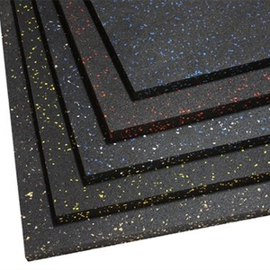 MYOYAY Lot de 4 tapis de sol en caoutchouc emboîtables 50,8 x 50,8 x